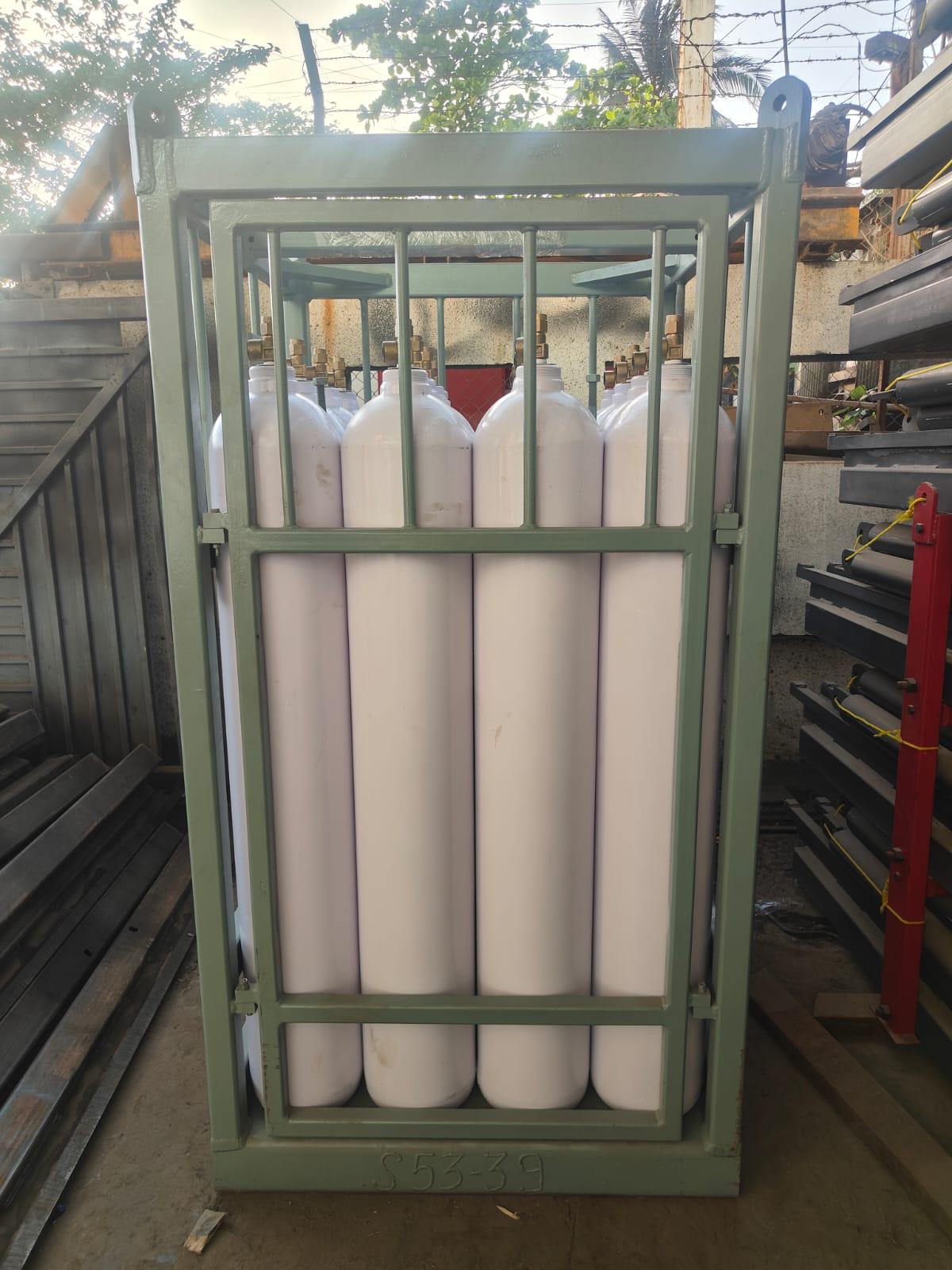 16 Cylinder Gas Quad / Cascade System (Manifolded)