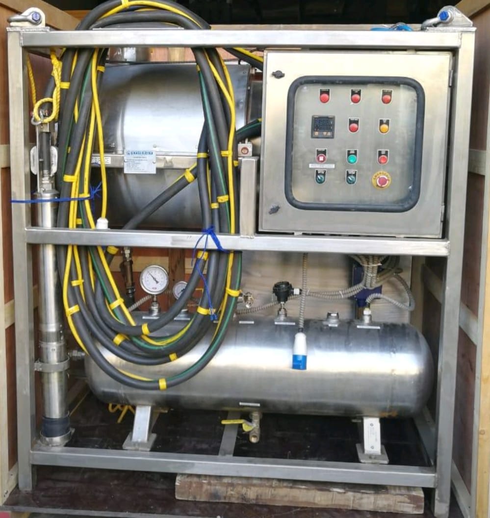 SS Industrial Hot Water High-Pressure Jet Cleaner System - Image 1